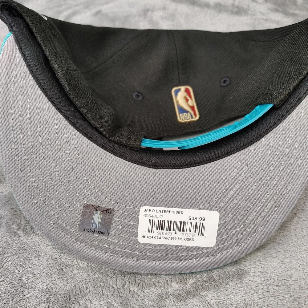 New Era Memphis Grizzlies Classic Edition Snapback Hat Cap 9Fifty Black Mens NWT